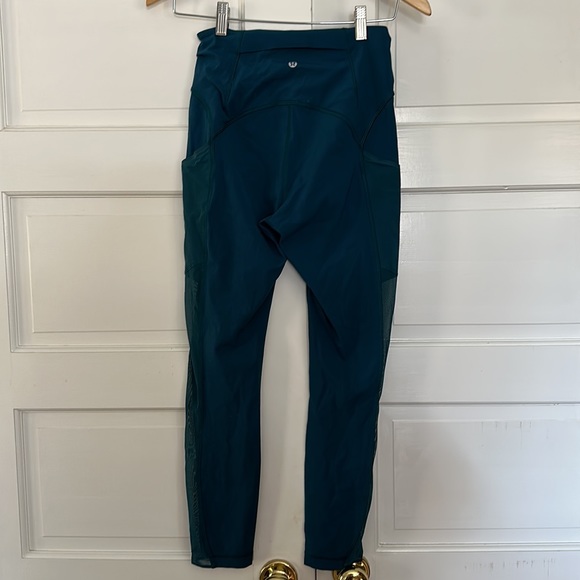 Lululemon Women's Double Day Tight 28" Leggings Pants Size 6 Dark Uniform Blue - Picture 4 of 7